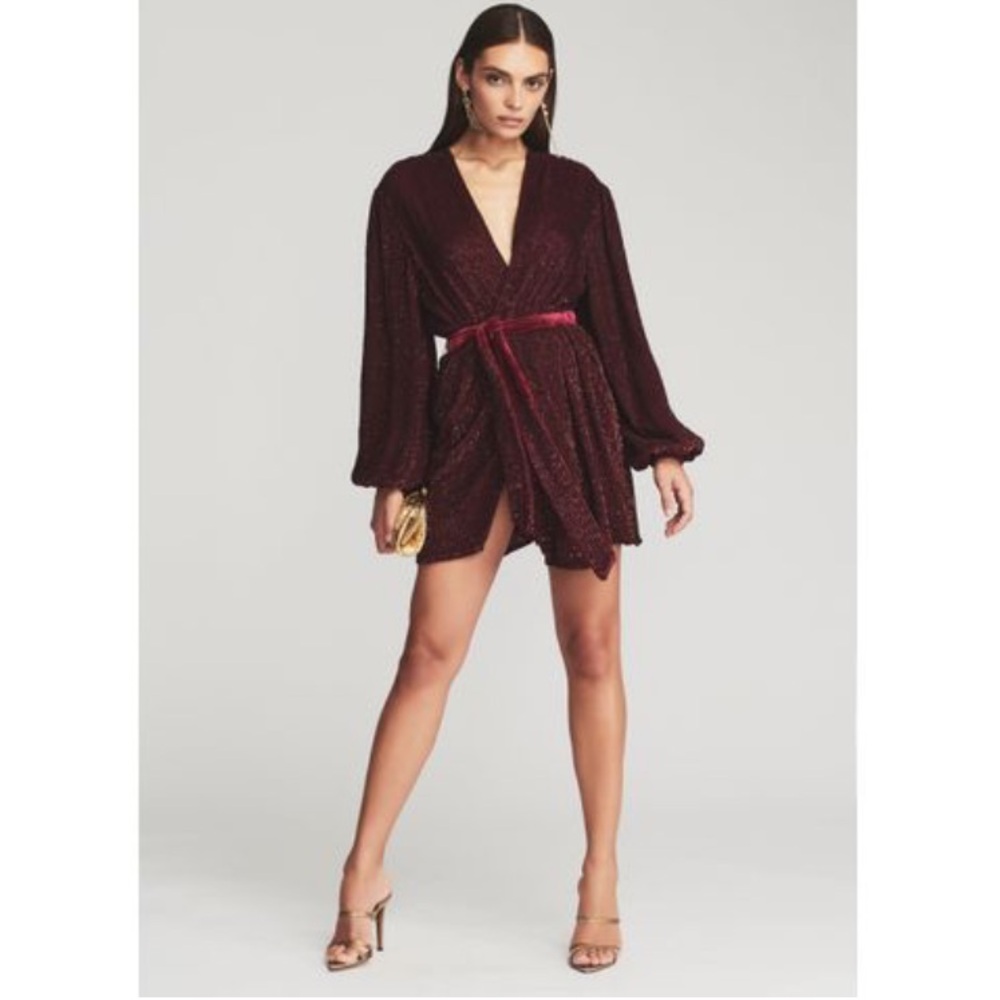 NWT Retrofete Gabrielle Sequin Mini Dress